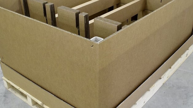 Protezioni in cartone per imballaggio di componenti
